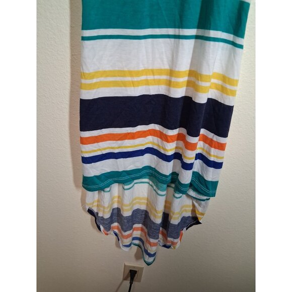 NWT Love Chelsey Dress Summer Casual Striped Beach Coverup High Low Size Medium - Picture 4 of 6